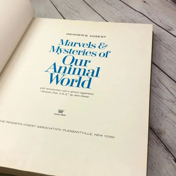 vintage 1964 reader's digest marvels & mysteries of our animal world book - Picture 7 of 12